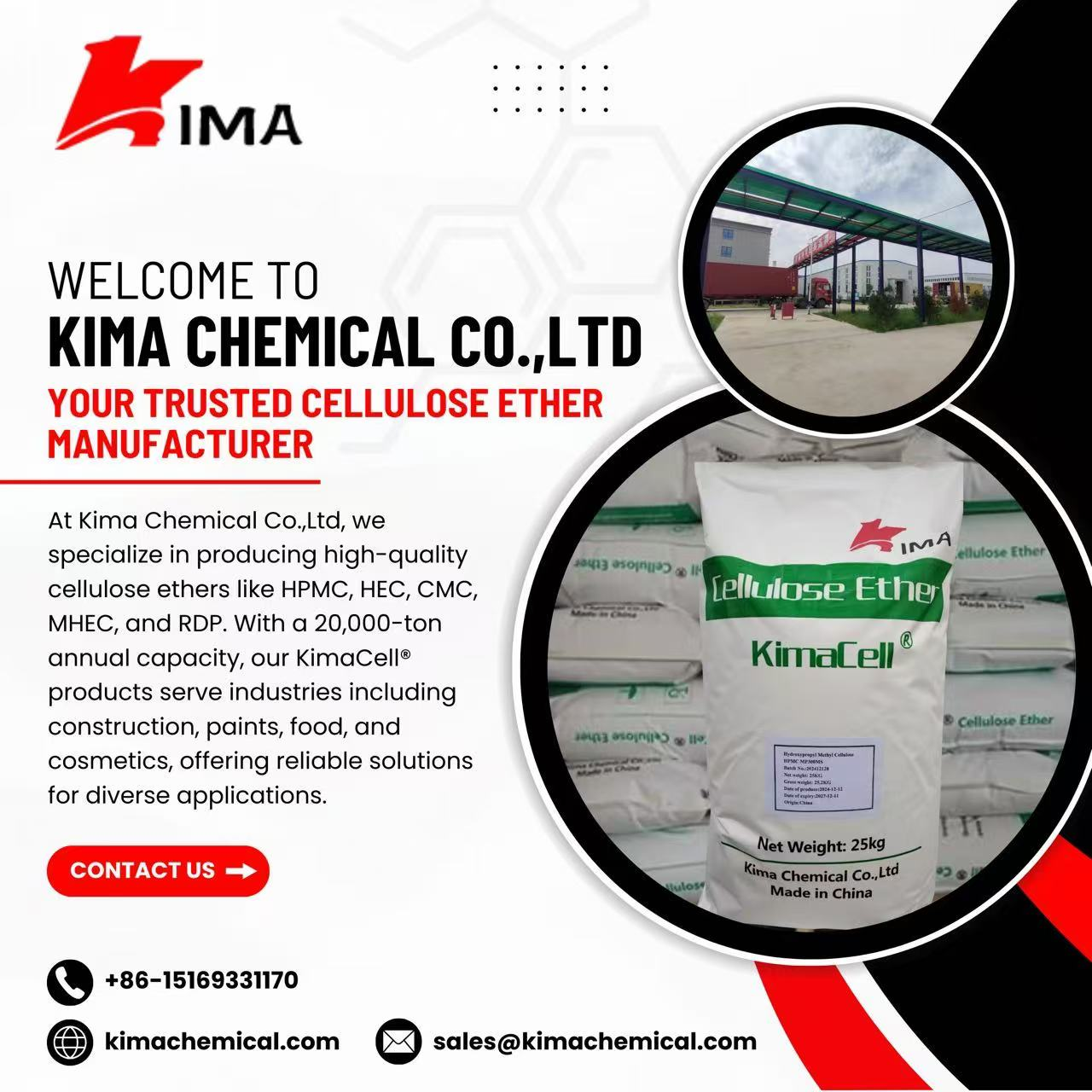 HPMC factory - Hydroxypropyl Methyl Cellulose Manufacturer